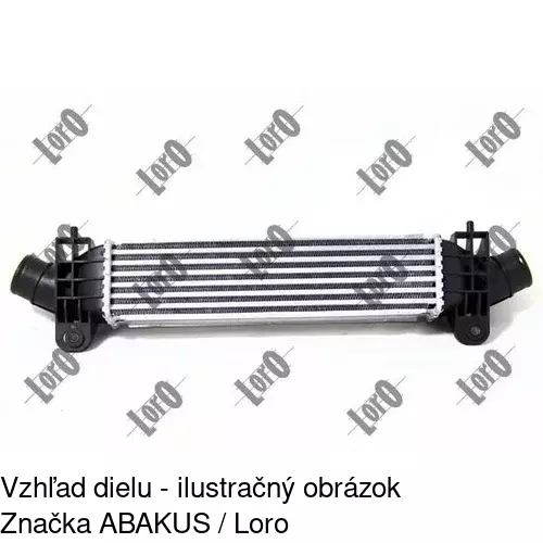 Chladiče vzduchu (Intercoolery) POLCAR 3218J8-1 - obr. 2