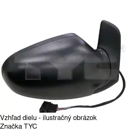 Vonkajšie zrkadlo POLCAR 3241515E - obr. 3