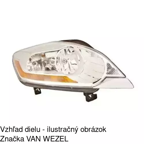 Hlavný reflektor POLCAR 3252100E - obr. 3