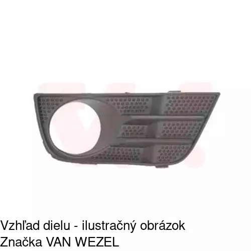 Kryt v nárazníku POLCAR 325727-4