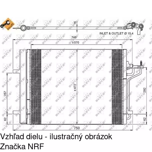 Chladiče klimatizácie POLCAR 32C1K8C3