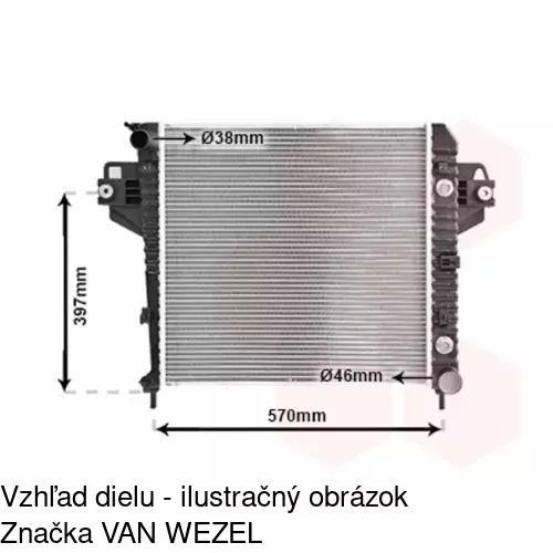 Chladiče vody POLCAR 341008-1 - obr. 3