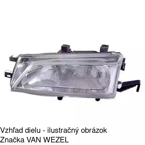 Hlavný reflektor POLCAR 3817093E