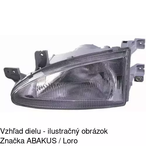 Hlavný reflektor POLCAR 4005093E