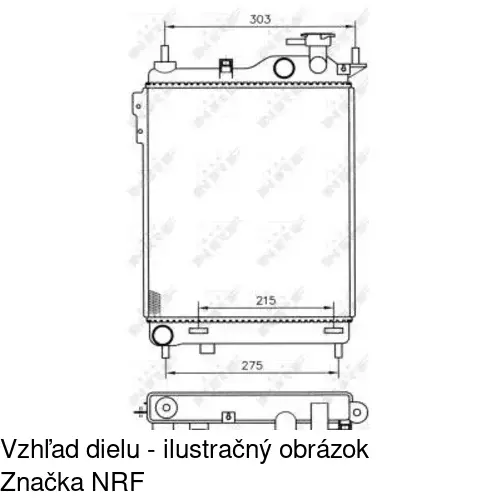 Chladiče vody POLCAR 404208-2