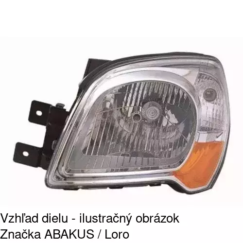 Hlavný reflektor POLCAR 4103103E