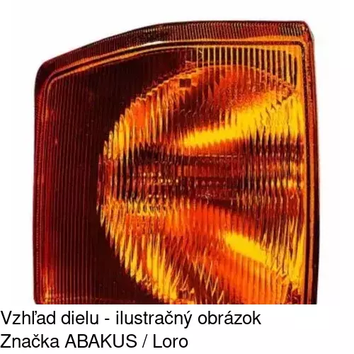 Predná smerovka POLCAR 432119-E