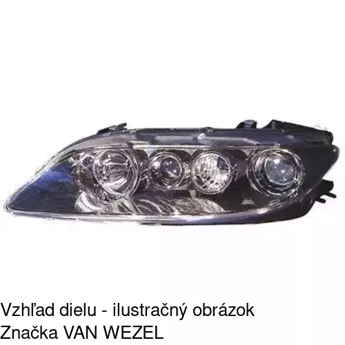 Hlavný reflektor POLCAR 4519094E - obr. 2