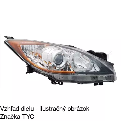 Hlavný reflektor POLCAR 4542091E