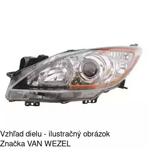 Hlavný reflektor POLCAR 4542091E - obr. 2