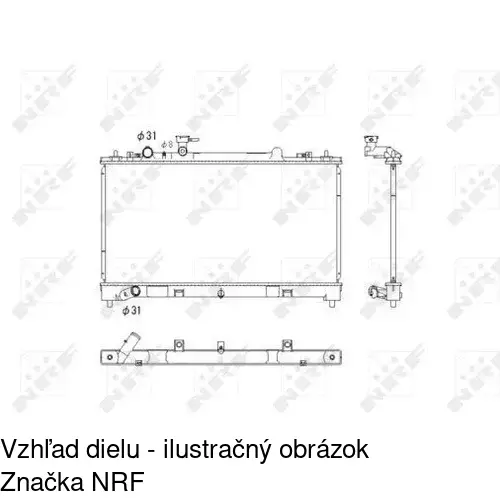 Chladiče vody POLCAR 456008-1 - obr. 1