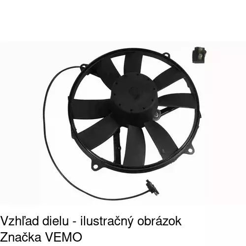 Ventilátory chladičov POLCAR 500223W1 - obr. 1