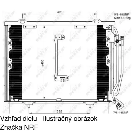 Chladiče klimatizácie POLCAR 5002K8C4S - obr. 2