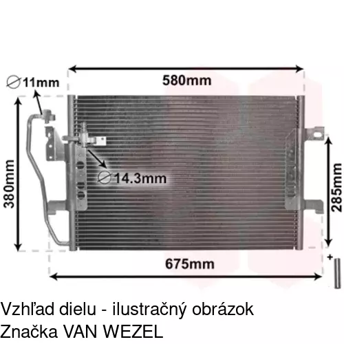 Chladiče klimatizácie POLCAR 5005K8C2S - obr. 4