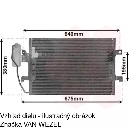 Chladiče klimatizácie POLCAR 5005K8C2S - obr. 5