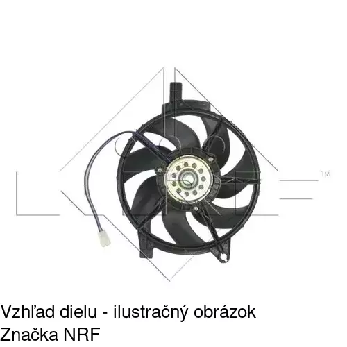 Ventilátory chladičov POLCAR 501223W2