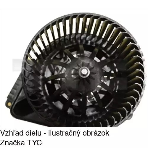 Ventilátory kúrenia POLCAR 5012NU1X