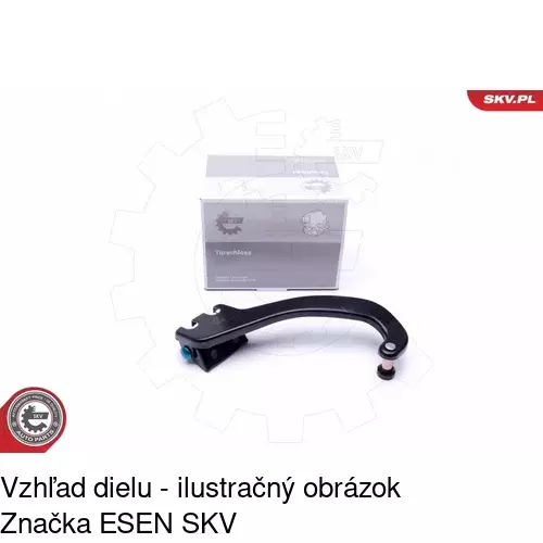 Vozík - kolieska pant posuvných dverí POLCAR 5012Z-70 - obr. 2