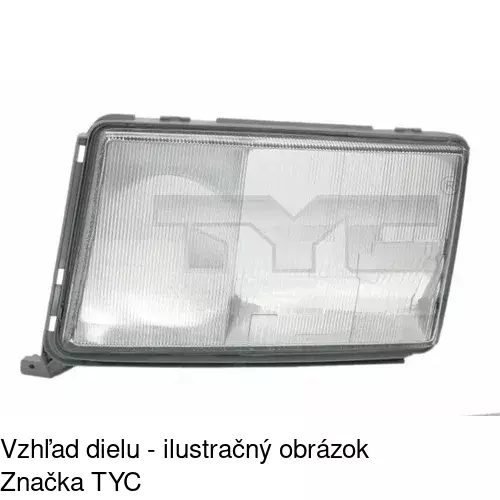 Sklo reflektora POLCAR 5014116E