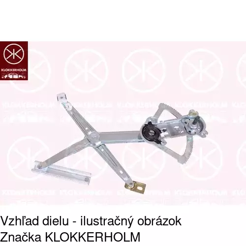 Manuálny mechanizmus okna dverí POLCAR 5014PSM2