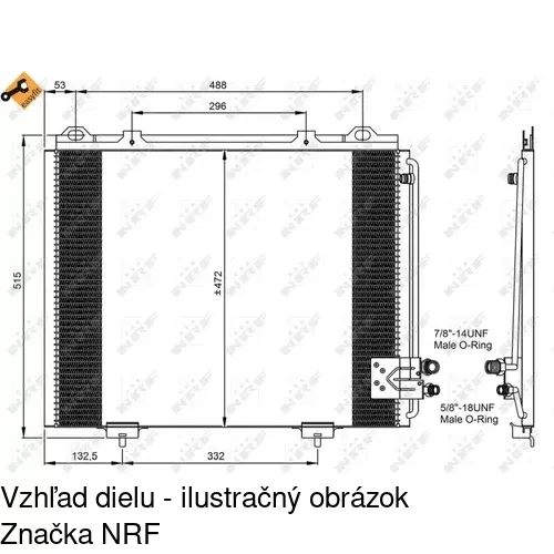 Chladiče klimatizácie POLCAR 5015K81X - obr. 2