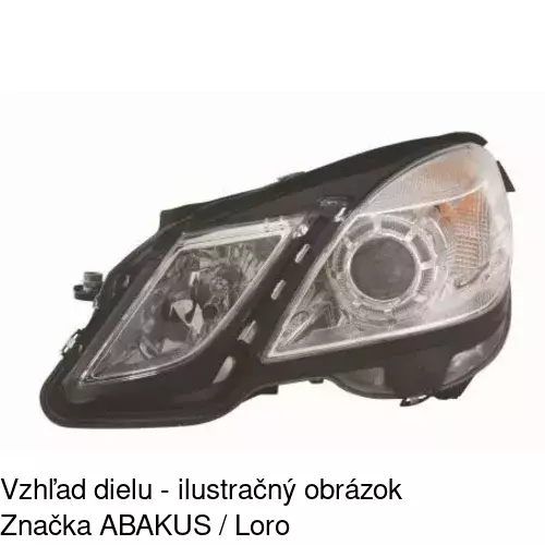 Hlavný reflektor POLCAR 501809-E - obr. 3