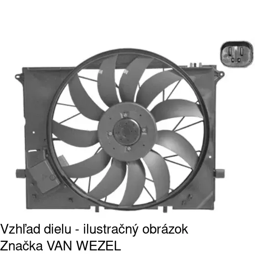 Ventilátory chladičov POLCAR 502523W3 - obr. 3