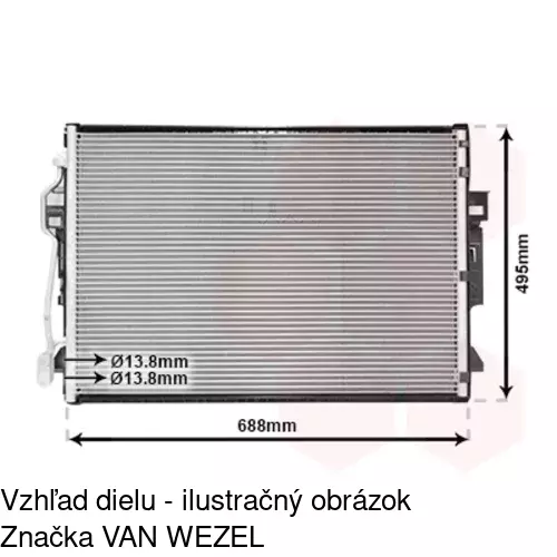 Chladiče klimatizácie POLCAR 5031K8C2 - obr. 4