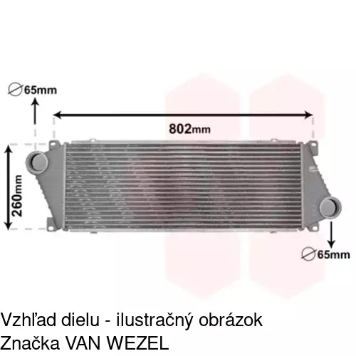 Chladiče vzduchu (Intercoolery) POLCAR 5062J81X - obr. 4