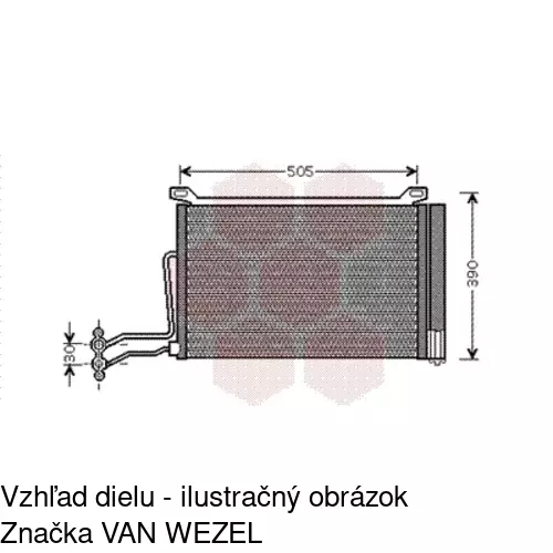 Chladiče klimatizácie POLCAR 5101K8C2 - obr. 3