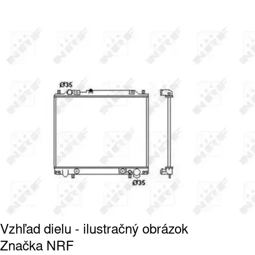 Chladiče vody POLCAR 525008-3 - obr. 1