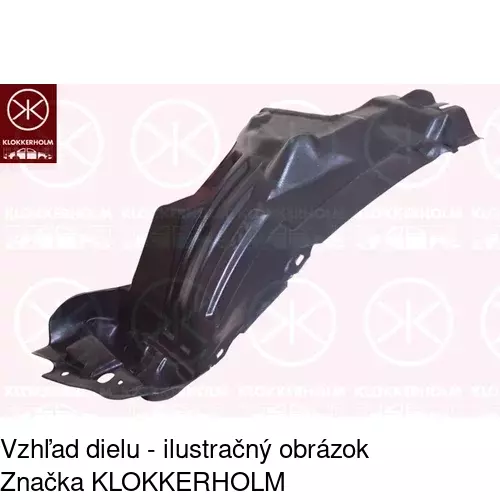 Podblatník (plast) POLCAR 5279FP1T