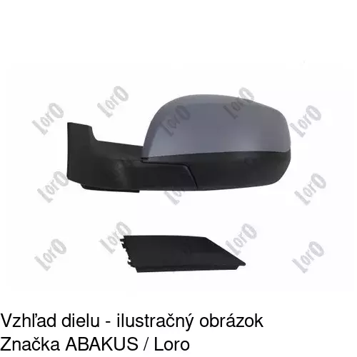 Vonkajšie zrkadlo POLCAR 5506524E - obr. 5