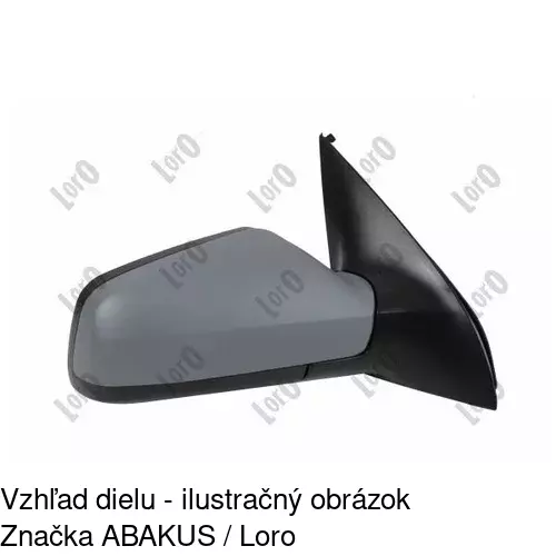 Vonkajšie zrkadlo POLCAR 5508525E - obr. 4