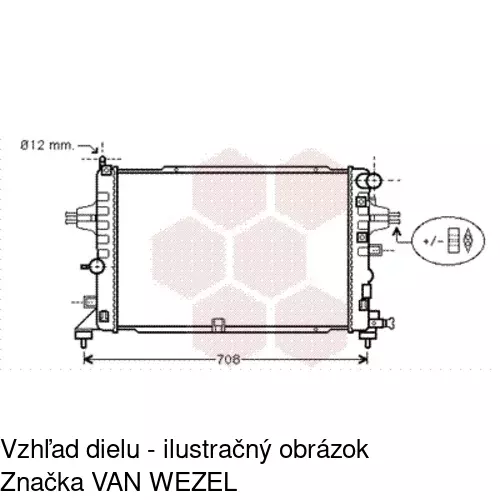 Chladiče vody POLCAR 5509085X - obr. 3