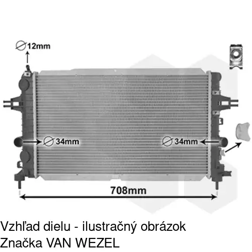 Chladiče vody POLCAR 551008-1 - obr. 4