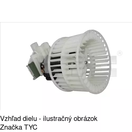 Ventilátory kúrenia POLCAR 5514NU-2