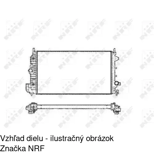 Chladiče vody POLCAR 551808A6 - obr. 1