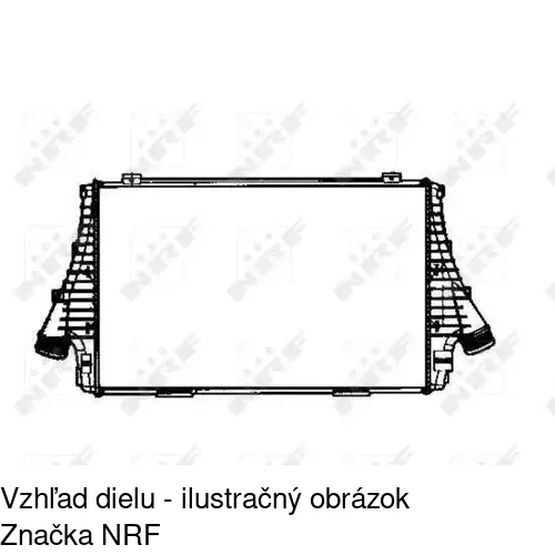 Chladiče vzduchu (Intercoolery) POLCAR 5518J84X