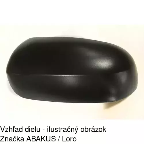 Rám vonkajšieho zrkadla POLCAR 555654TM - obr. 3