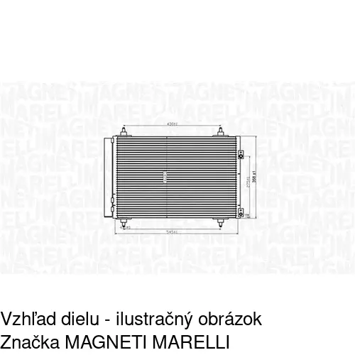 Chladiče klimatizácie POLCAR 5711K8C2S