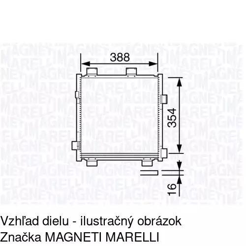 Chladiče klimatizácie POLCAR 5716K8C1S