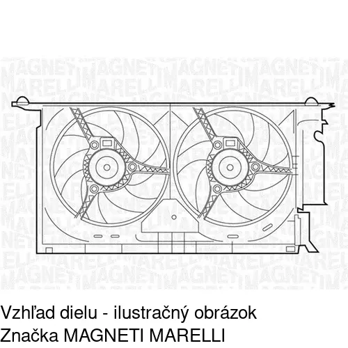 Ventilátory chladičov POLCAR 574623W1 - obr. 1