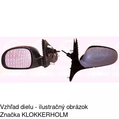 Vonkajšie zrkadlo POLCAR 5746511E - obr. 3