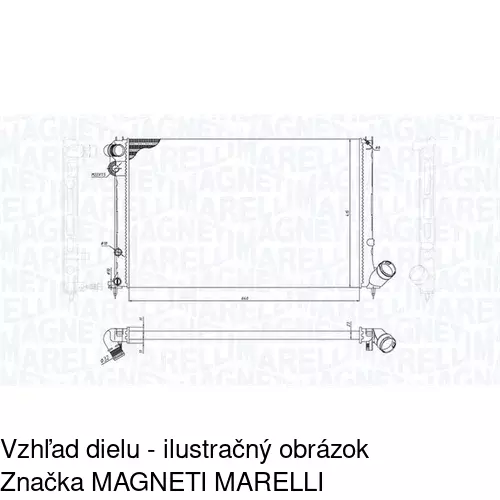 Chladiče vody POLCAR 574708-1