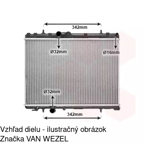 Chladiče vody POLCAR 574808-5 - obr. 3