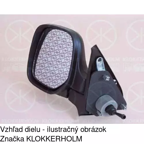 Vonkajšie zrkadlo POLCAR 579052-M