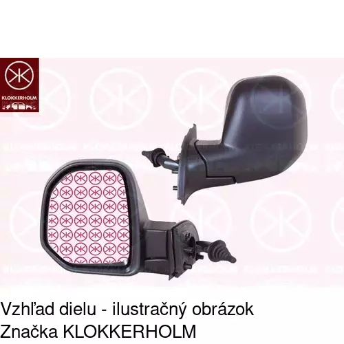 Vonkajšie zrkadlo POLCAR 5792512E - obr. 1