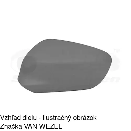 Vonkajšie zrkadlo 57C2512M /POLCAR/ - obr. 5