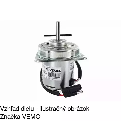 Ventilátor bez krytu / podpery POLCAR 601123W2X - obr. 1